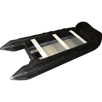 Radeau de sauvetage gonflable certifié SOLAS-Bateau d'urgence pour 10 personnes avec auvent et kit de survie