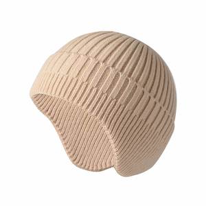 Bonnet d'hiver tricoté de haute qualité, style mode, avec cache-oreilles, pour hommes et femmes, doux, extensible, coupe ample, cadeau promotionnel - Product Image 4