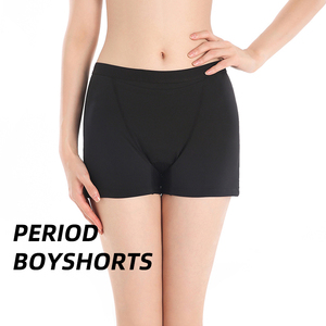Sous-vêtements <span class=keywords><strong>de</strong></span> sport pour femmes, protection intégrale, anti-fuites, 4 couches, culottes menstruelles avec poche - Product Image 3