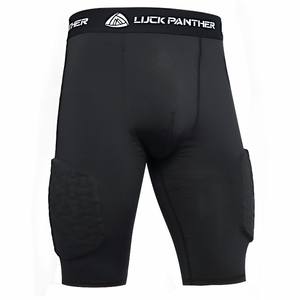 Equipo protector de fútbol de béisbol, pantalones cortos de seguridad deportivos EVA, panal de abeja, medias <span class=keywords><strong>protectoras</strong></span> anticolisión - Product Image 3