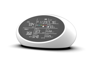 DM605 2024 <span class=keywords><strong>Nouveau</strong></span> type 10 en 1 Détecteur de dioxyde de carbone Analyseur de <span class=keywords><strong>gaz</strong></span> PM2.5 PM10 PM1.0 Mètre CO2 pour salle de classe scolaire - Product Image 2