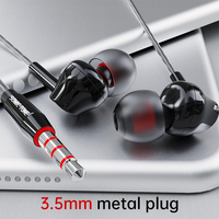 Écouteurs intra-auriculaires filaires SOMIC TONE D14, prise jack 3,5 mm, cordon de 1,2 m, micro, réduction de bruit ENC, étanchéité IPX4, Apt-X HD pour Android/iPhone