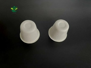 Aanpasbare 3Oz Microwable Milieuvriendelijke Kleine Dessertsnackbeker Biologisch Afbreekbare Wegwerpbekers Gemaakt Van Suikerriet Bagasse