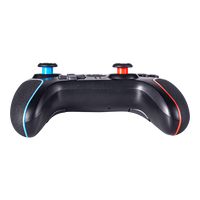 Manette de jeu sans fil BT avec double moteur de vibration, bouton Turbo, lumières LED, boutons programmables pour PC Gaming