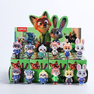 Figurine en résine Zootopia 2, modèle de jouet, boîte mystère, décoration pour bébé, petit cadeau, produit populaire en ligne, en promotion - Product Image 1
