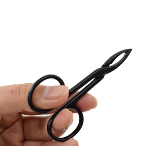 Pinzas para cejas con punta puntiaguda de acero inoxidable, herramienta de precisión para el cuidado de las cejas - Product Image 2