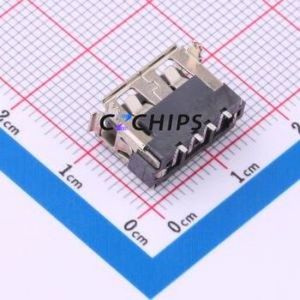 10.0 QCHTJB6.3 USB Connector SMD Connector ( Connector Type: Type-A )( Protocol Standard: USB 2.0 )( Gender: Female ) - Product Image 2