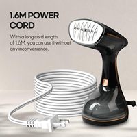 Défroisseur Vapeur Électrique Portable 1800W pour Vêtements, Élimination des Plis Profonds, Réservoir d'Eau 320ML, Défroisseur à Main pour Maison et Hôtel