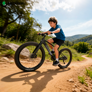 Bicicleta de Montaña de 24 Pulgadas con Cableado Interno, <span class=keywords><strong>Eje</strong></span> de <span class=keywords><strong>Pedalier</strong></span> T47, 10 Velocidades, Frenos de Disco, Cuadro de Carbono - Product Image 4