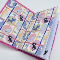 Regalos de Alta Calidad para Niños y Niñas, Lindos Mini Cuadernos con Dibujos Animados de Animales, Diarios de Tapa Dura Suaves y Esponjosos