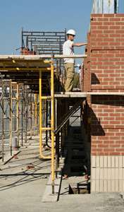 Échelle en acier galvanisé de 3 pieds de large 6x8 échafaudage à cadre Tianjin - Product Image 2