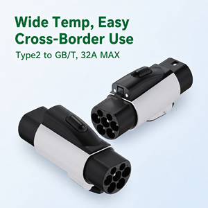 อะแดปเตอร์ชาร์จรถยนต์ไฟฟ้า OEM <span class=keywords><strong>Type</strong></span> 2 เป็น GB/T รุ่นที่ 2 32A 11KW สามเฟส แบบกำหนดเอง ใช้ได้กับ BYD, Wuling, Leapmotor - Product Image 3