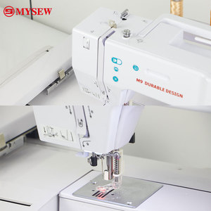 Machine à coudre et à broder informatisée MYSEW pour la maison avec 500 motifs intégrés, tête simple, nouvelle surface de travail de 24x13 cm pour usage domestique - Product Image 4