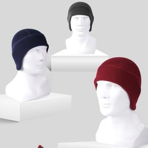 Bonnet d'hiver en polaire thermique pour hommes et femmes, bonnet à oreillettes, bonnet coupe-vent, chaud, extérieur, randonnée, cyclisme, <span class=keywords><strong>ski</strong></span>, couverture d'<span class=keywords><strong>oreille</strong></span> - Product Image 4