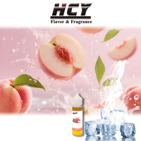 Concentré de saveur pêche, arôme de fruit, jus liquide de qualité alimentaire pour mélange, base PG, nouveau tabac liquide