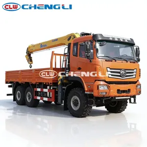 Grue montée sur camion CLW 21,5 m à flèche droite pour travaux de levage en construction - Product Image 2