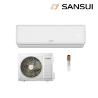 SANSUI 18000 BTU Inverter à fréquence variable AC-R410A 220-240V Système split avec télécommande pour pièces de 20-35m²