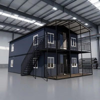 Maison préfabriquée pliable et extensible économique de 40, 30 et 20 pieds, avec cuisine, prix abordable, idéale comme logement secondaire