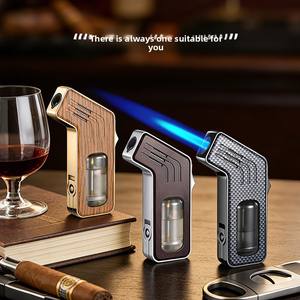 Encendedor de Chorro de Llama Grande Dericsson, Encendedor Especializado para Cigarros, Recargable, Multifunción, con Logotipo Personalizado - Product Image 5