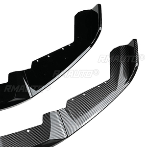 Spoiler de pare-chocs avant pour BMW F87 M2 2016-2021, lèvre de pare-chocs, garniture de style CS, accessoires extérieurs, noir brillant, style fibre de carbone - Product Image 5