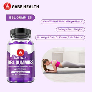 Bonbons Gommeux BBL OEM ODM pour l'Amélioration des Fesses, Complément Biologique pour le Rehaussement et le Raffermissement des Hanches, Marque Privée - Product Image 6