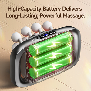 Pistola de Masaje Portátil Recargable 2025 con 16 Cabezales, Múltiples Ajustes de Velocidad, Batería de 1800 mAh, Duración de 4 a 6 Horas y Accesorios - Product Image 3