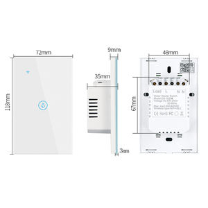 Israel Homekit Commutateur de chauffe-eau intelligent 40A Noir Alexa & <span class=keywords><strong>Siri</strong></span> Commande vocale WIFI Montage mural Noir Sans fil pour <span class=keywords><strong>Apple</strong></span> <span class=keywords><strong>Home</strong></span> - Product Image 4
