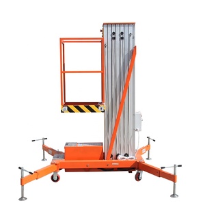 Piattaforma Elevatrice Idraulica Monoposto da 10m 100kg, <span class=keywords><strong>Scala</strong></span> Aerea per Operatore - Product Image 1