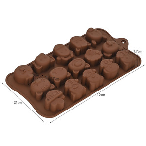 Molde de Silicona de Grado Alimenticio FDA LFGB, Moldes para Hornear DIY, Moldes Personalizados para <span class=keywords><strong>Fondant</strong></span> y Chocolate para Decoración de Pasteles, Accesorios de Cocina - Product Image 4