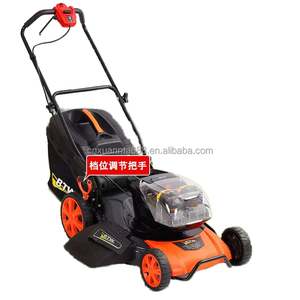 Tondeuse à gazon sans fil industrielle, moteur sans balais, plateau en acier, 6 réglages de hauteur de coupe, batteries, 1 super chargeur - Product Image 4