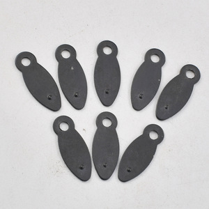 Photo <b>Frame</b> Back Panel <b>Clips</b> 9x22mm Oval Carbon Steel Black Durable Metal <b>Clips</b> For Floating <b>Frames</b> - Product Image 1