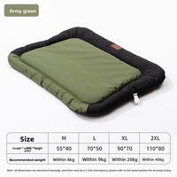 Tapis pour animaux de compagnie en Oxford imperméable, résistant aux déchirures et aux rayures, coussin en fibre de polyester amovible et lavable pour chiens et chats, pour l'intérieur