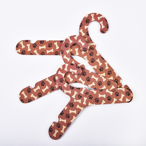 カスタムプリント再生紙ハンガー 子犬と犬用ハーネス ペット服ハンガー - Product Image 2