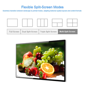 Kiosco Táctil Tacteasy 4K HD, Pantalla Publicitaria de <span class=keywords><strong>Video</strong></span>, TV Comercial para Interiores/Tienda de Alimentos/Centro Comercial/Metro con Cuerpo Delgado - Product Image 3