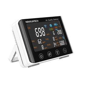 Tuya Không Dây Kết Nối Dữ Liệu Logger Tuya Mẫu Miễn Phí Di Động Carbon Dioxide Để Nhà Máy Oxy Airqino Co2 Detector Tường - Product Image 3