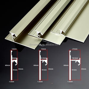 Plinthe lumineuse encastrée en aluminium TK, <span class=keywords><strong>bande</strong></span> lumineuse dissimulée, plinthe lumineuse dissimulée, plinthe LED encastrée - Product Image 5