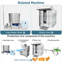 ORME Équipement industriel automatisé pour la fabrication de gâteaux au chiffon et de cupcakes moelleux – Prix de la machine à gâteaux