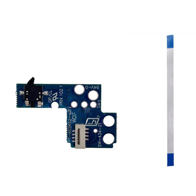 For PS2 90000 Power on OFF Reset Switch Board 8Pin Flex Ribbon Cable for PS2 90000 Repair Parts Replacement