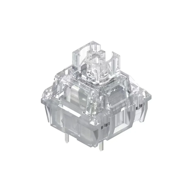 TTC Frozen Switch V2 Mechanical Keyboard Silent Mute Linear Switch 39g 3 Pins RGB Transparent for Gaming Switch