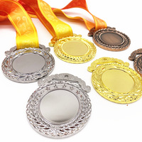 Médaille en métal commémorative de souvenir sportif personnalisée pour l'équipe scolaire, la ligue, les champions de football, de soccer, de basketball, festival