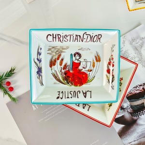 European Style Ceramic Creative Personalized Storage Tray Ashtray for Restaurant Home Office Conference Hall and Cigar Use - Product Image 4