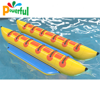Bateau gonflable motorisé pour 5 personnes, bateau de rafting gonflable, bateau banane à vendre