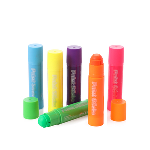 MeiduGaga Enfants 6 Couleurs Néon Séchage Rapide Sans Mess Crayon De Cire Sale Solide Tempera Twistable Crayon Bâtons De <span class=keywords><strong>Peinture</strong></span> - Product Image 3