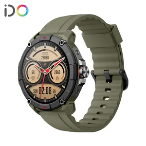 New Products 2024 Smart Watch Metal Body 1.38 inch TFT Screen IDO APP Veryfit Sports Outdoor GPS Smartwatch Smart Bracelets