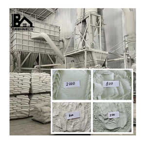 Polvo de zeolita Natural verde y blanco, mejora del suelo hortícola, grado de alimentación para acuicultura compuesto de arcilla <span class=keywords><strong>SiO2</strong></span> - Product Image 1