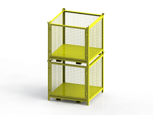 Úc Heavy Duty Xếp Chồng Gấp Ráp Thép Kim Loại Lưu Trữ <span class=keywords><strong>Pallet</strong></span> <span class=keywords><strong>Wire</strong></span> <span class=keywords><strong>Mesh</strong></span> Stilage Cage - Product Image 6