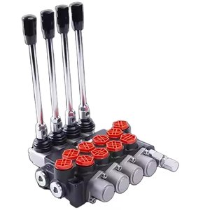 P40 1-7 sections Vanne hydraulique à bobine A1 Vannes hydrauliques à commande par solénoïde P40 P80 avec grand stock - Product Image 3