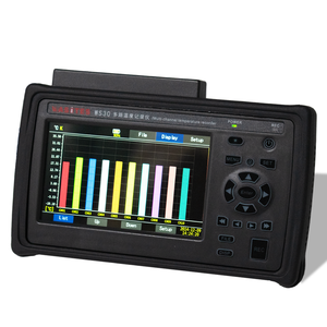 مسجل بيانات درجة الحرارة WS30 بـ <span class=keywords><strong>10</strong></span> قنوات، كاشف درجة الحرارة يدعم أنواع المزدوجات الحرارية K و J و E و T و N و S و R للمختبرات - Product Image 2