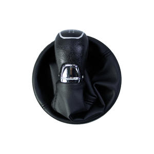 Pommeau de levier de vitesse en cuir, 5 vitesses, ergonomique, pour Skoda Fabia MK2, tête de levier de vitesse manuelle - Product Image 1