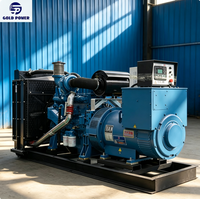 Genset Diesel Yuchai 250kW Tipe Terbuka untuk Lokasi Konstruksi Tambang, Output Kontinu yang Handal